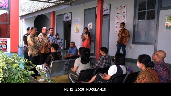 Kebahagiaan Natal di Lapas Parepare, Keluarga Warga Binaan Hadir