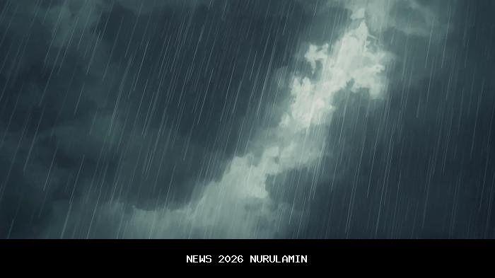 Prakiraan Cuaca Sulbar 17 Desember 2025: Hujan Lebat dan Petir Mengancam Mamuju