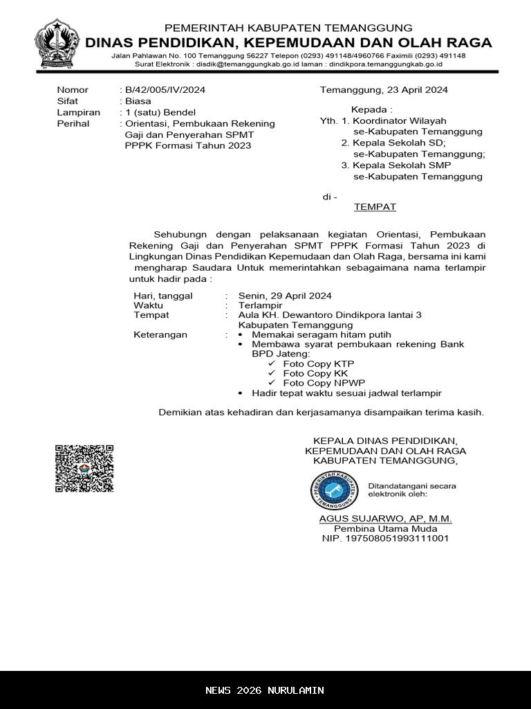 Kapan Gaji PPPK Paruh Waktu Cair? Aturan SPMT dan Kontrak 1 Tahun