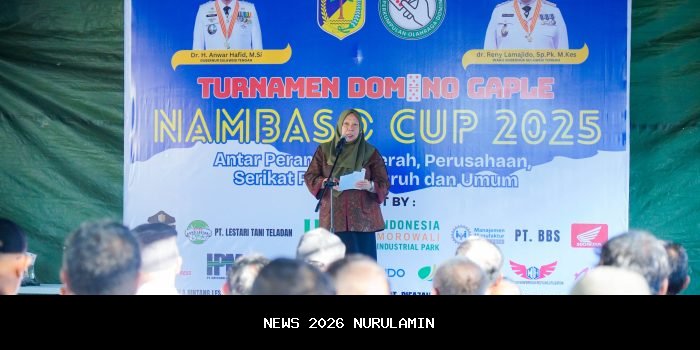 Wagub Sulteng Luncurkan Turnamen Domino “Berani Sehat” Cup 2025