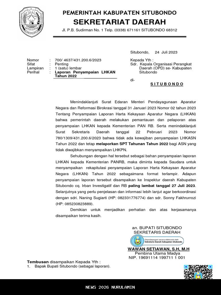 Sekda Sigi Harap OPD dan Puskesmas Serahkan Laporan Keuangan Tepat Waktu