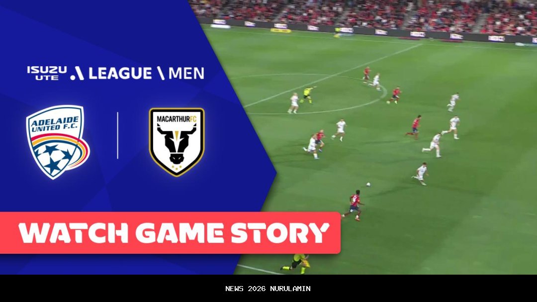 Prediksi Skor Macarthur FC vs Adelaide United, Statistik Head to Head A-League