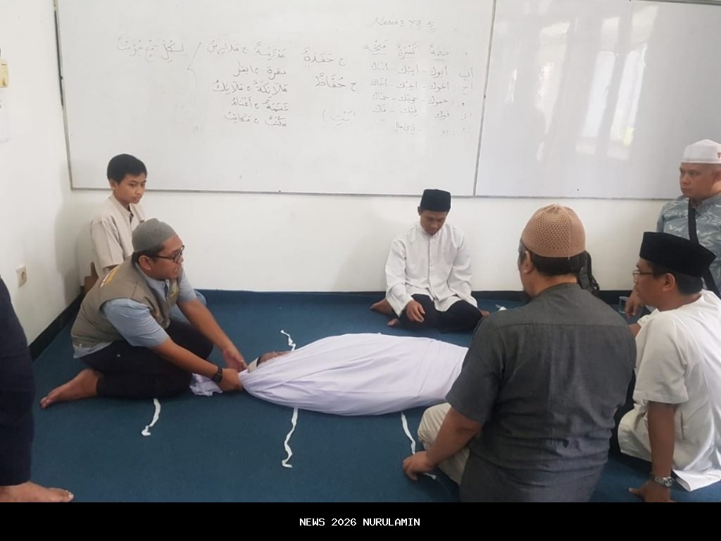 40 Peserta Antusias Ikuti Pelatihan Pengurusan Jenazah di Masjid Fahrunnisaa