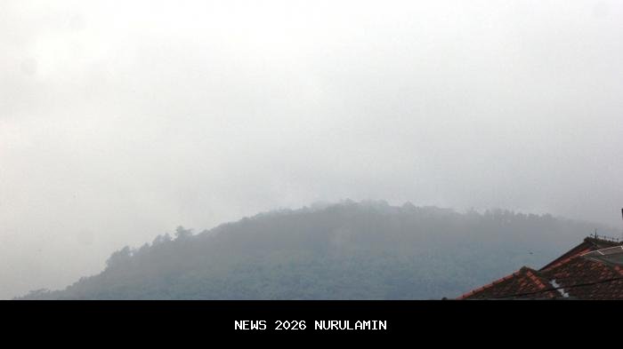 Waspadai, Siang Ini Sumedang Diguyur Hujan, Jalan Licin dan Rawan Longsor di Cadas Pangeran