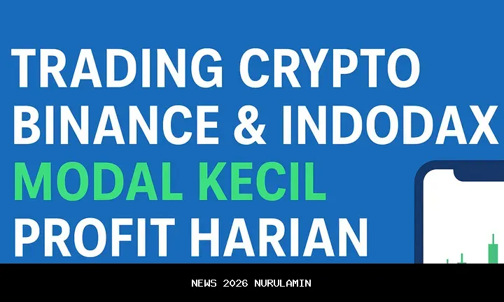 Cara Trading Crypto untuk Profit Harian dengan Modal Kecil 2025