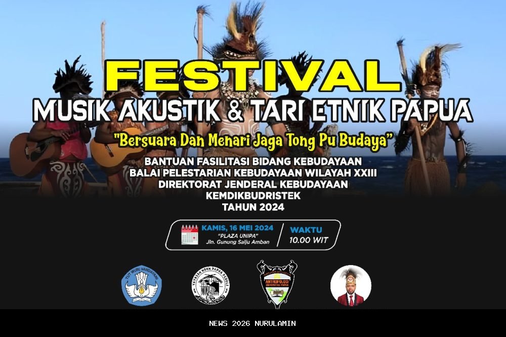 15 Sekolah Tampil di Ajang Akustik Papua, Pemprov Dorong Pengembangan Budaya