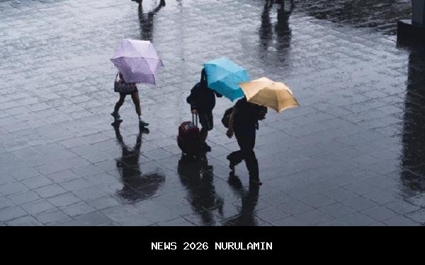 Prakiraan Cuaca Sumsel Hari Ini, Palembang Berpotensi Hujan 10 November 2025