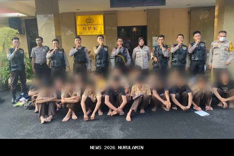 Polisi Tangkap Pelajar 19 Tahun di Kediri Diduga Sebarkan Konten Provokatif