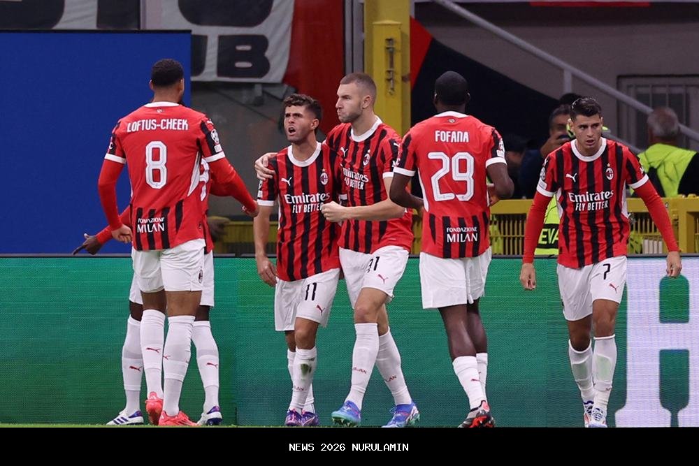 Prediksi Skor AC Milan vs Pisa, Head to Head dan Susunan Pemain!