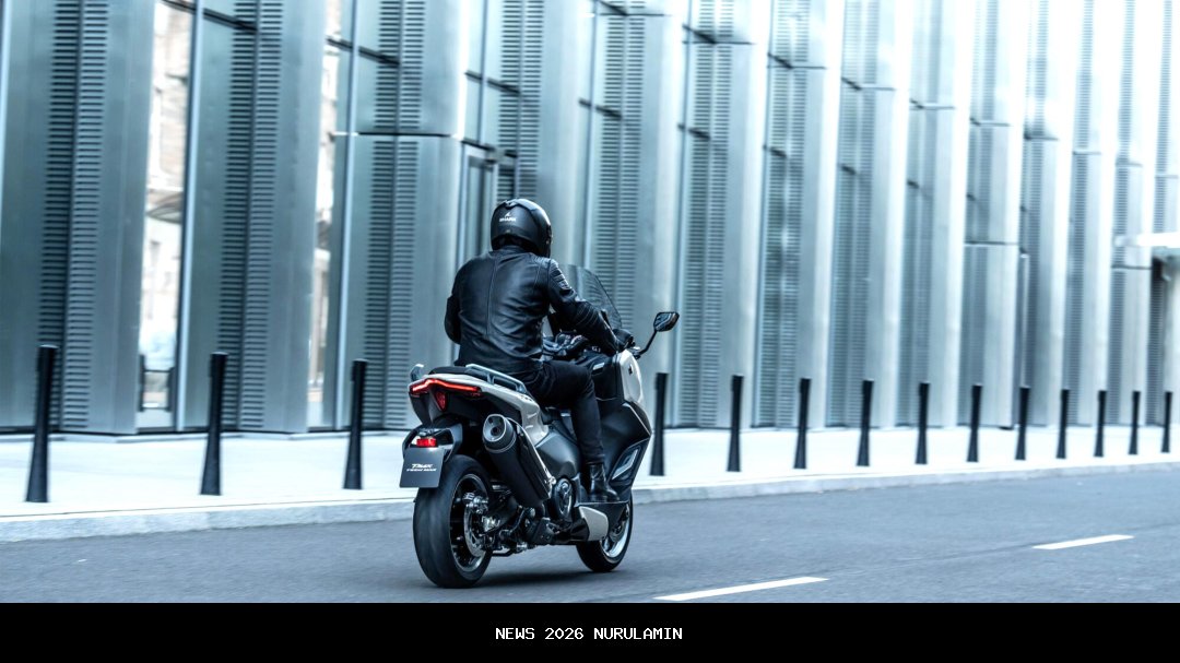 Spek Menarik Yamaha TMAX 560 Black Max Edition di EICMA 2025