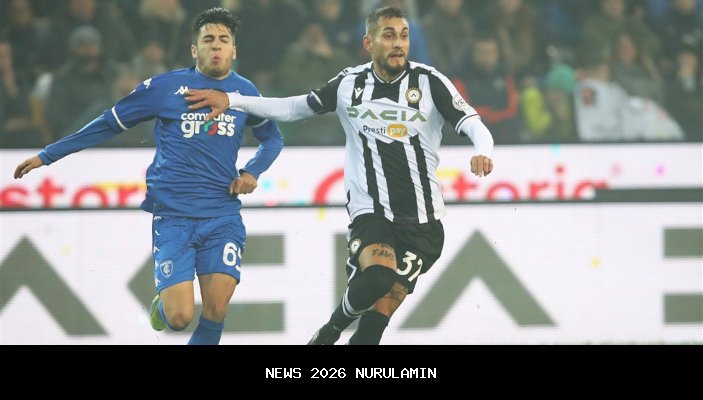 Prediksi, H2H dan Link Streaming Cremonese vs Udinese 21 Oktober 2025, 4 Cedera