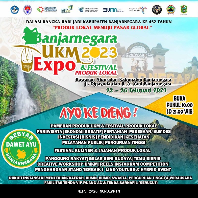 Tiga Acara Utama di Expo Banjarnegara 2025