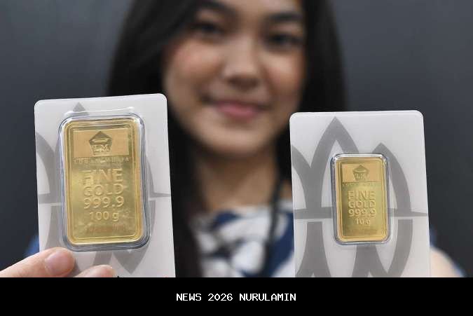 Harga Emas Antam Naik Lagi Hari Ini, Jumat 24 Oktober 2025