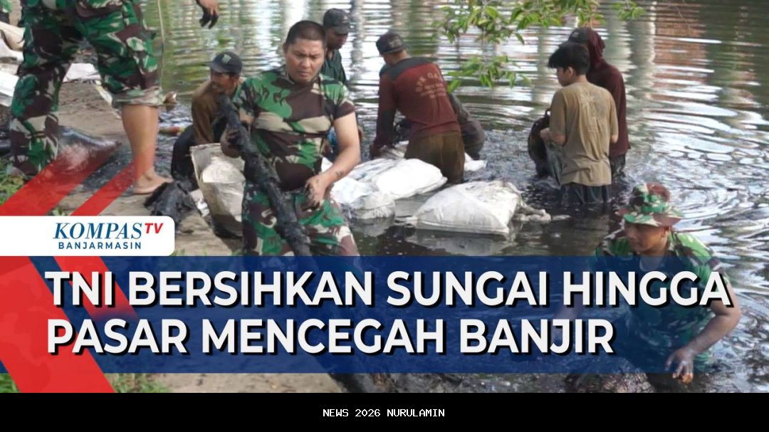 Cegah Banjir, TNI AL dan Pemprov Jabar Normalisasi Sungai serta Tanam 7.000 Pohon di Kelapa Nunggal