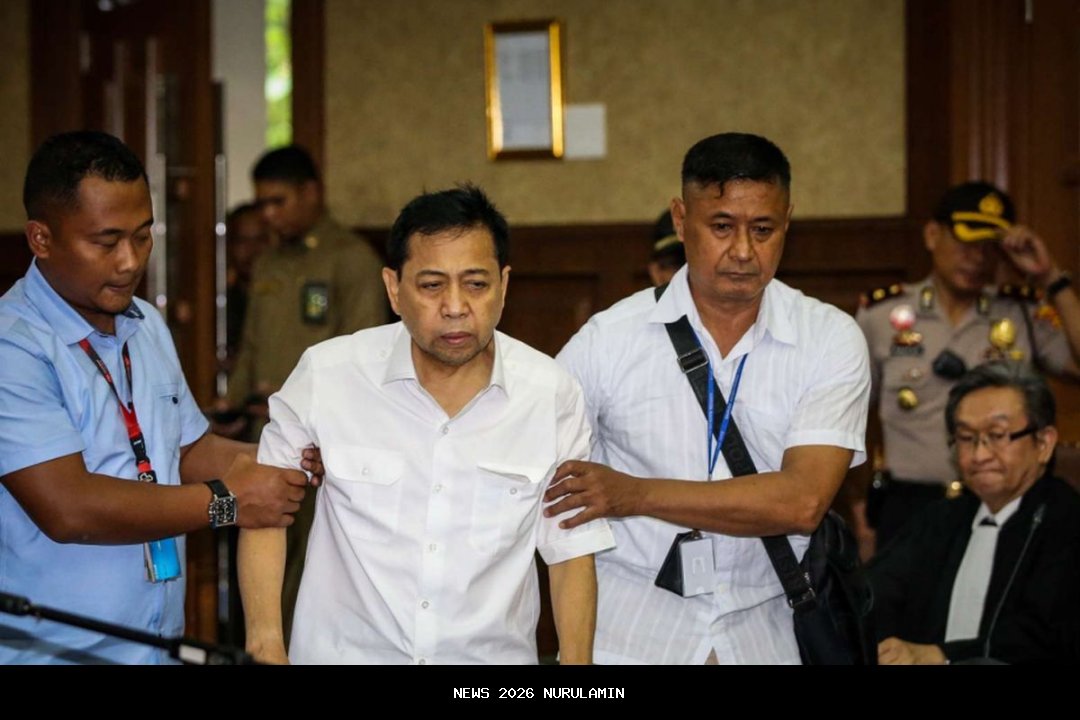 15 Koruptor Bebas Bersyarat, Termasuk Setya Novanto yang Rugikan Negara Rp 2,3 T