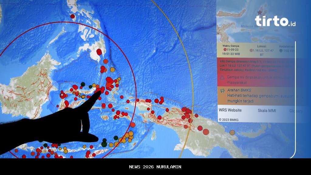 Gempa M4,2 Guncang Melonguane, Info BMKG