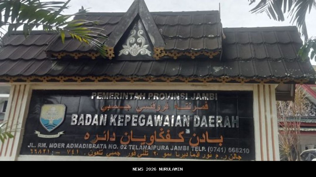 3 ASN di Jambi Dipecat Karena Korupsi dan 28 Hari Bolos