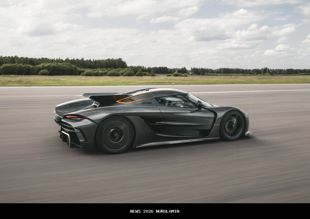 Kecepatan Menakjubkan! 7 Mobil Sport Tercepat Tahun 2025