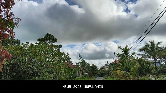 Hari Ini 10 Distrik Mimika Cerah Berawan