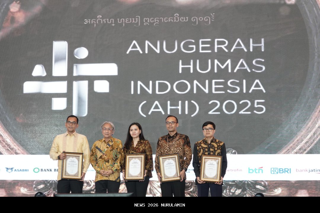 Bank Jatim Konsisten Tingkatkan Reputasi, Raih Anugerah Humas Indonesia 2025