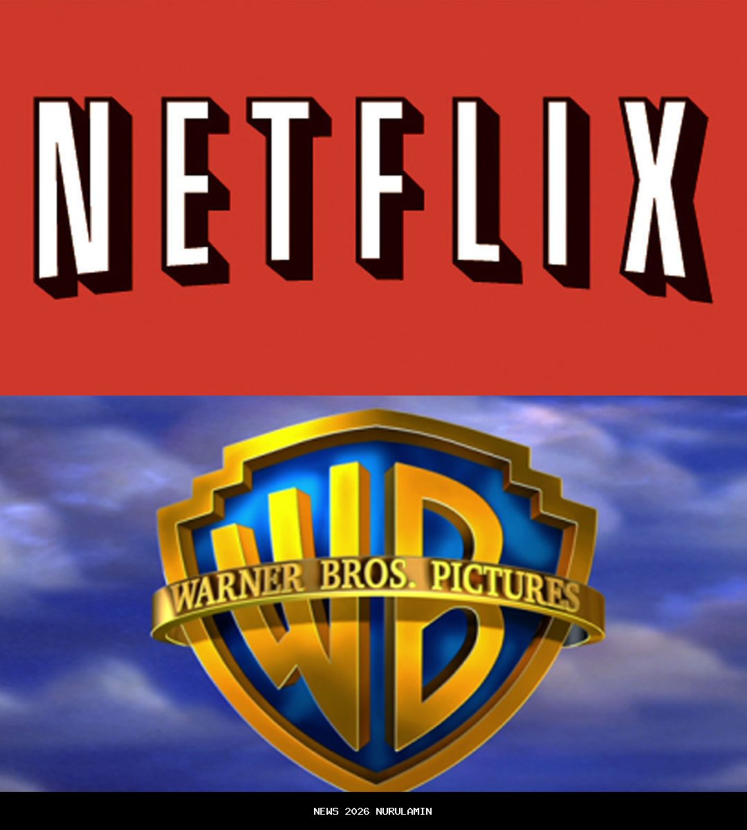 Netflix resmi akuisisi studio Warner Bros senilai 1,2 kuadriliun rupiah