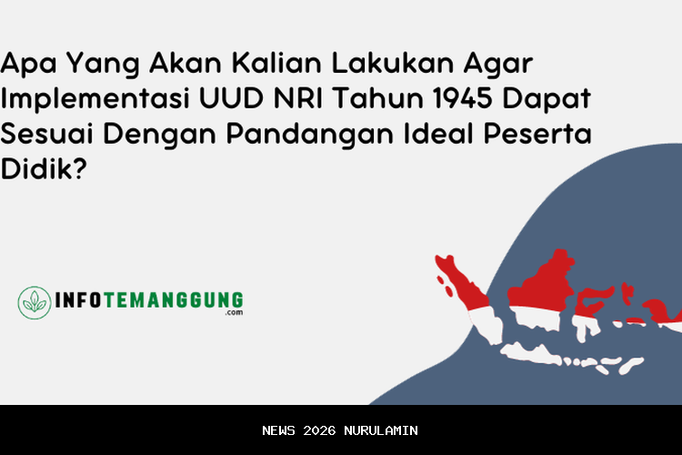 Apa yang Akan Kalian Lakukan untuk Mewujudkan UUD 1945 Sesuai Harapan Peserta