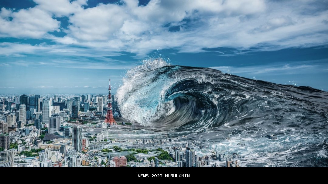 Tsunami Filipina Heboh di TikTok, Ini Penyebab Air Laut "Serbu" Daratan Luzon