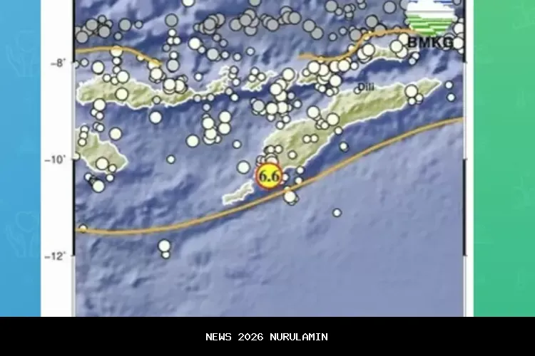 Gempa 5,1 SR Guncang Waibakul NTT, Terasa Hingga Sumbawa