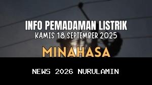 Siap-Siap Mati Lampu: 5 Titik di Minahasa Utara Terdampak, Selasa 21 Oktober 2025