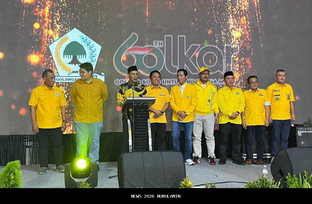 HUT ke-61, Golkar Papua Barat Ajak Kader Jahit Solidaritas
