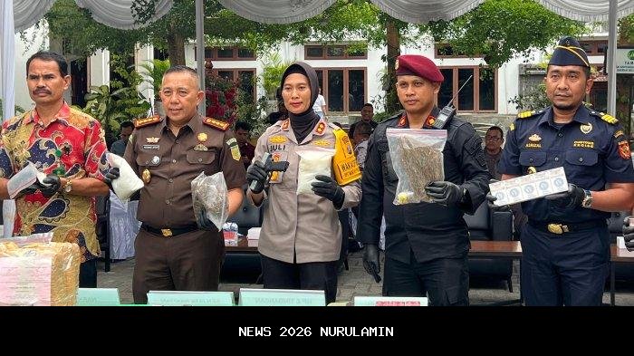 Kejari Deli Serdang Hancurkan Barang Bukti 482 Perkara Berkekuatan Hukum