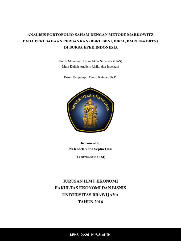 Efek "Purbaya": BBTN, BBCA, dan BRIS Melonjak Kencang!