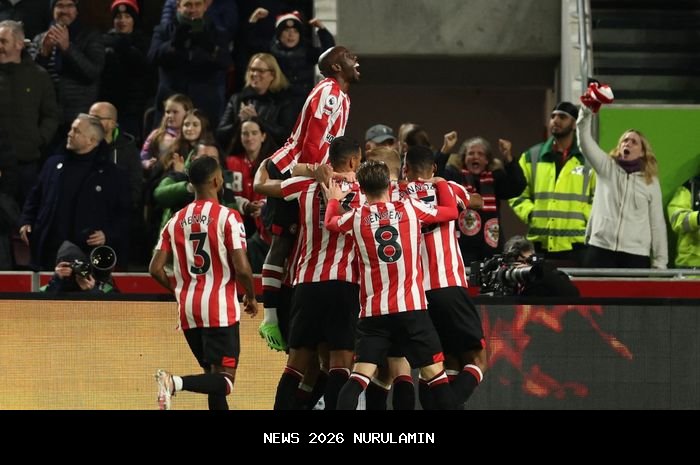 Brentford Kalahkan Liverpool 3-2, Kekalahan Beruntun The Reds di Liga Inggris Berlanjut