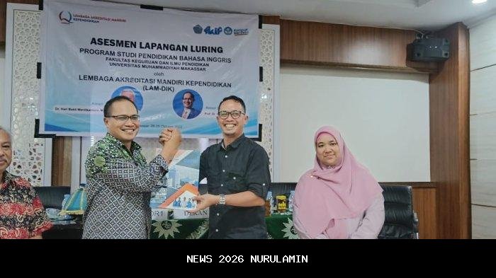 Prodi Bahasa Inggris FKIP Unimerz Makassar Terakreditasi Unggul