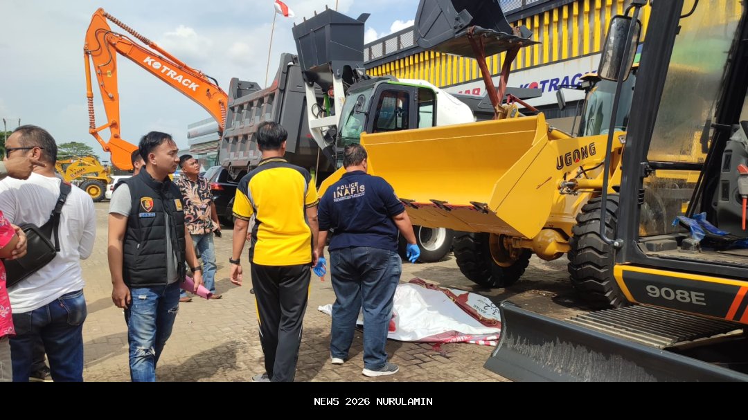 Karyawan Tewas Tertimpa Alat Berat di Bumiratu Nuban Lampung Tengah