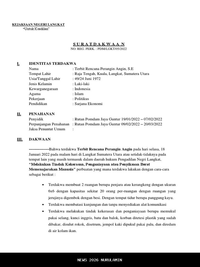 Pengakuan JPU atas Hak BT, Tapi Pemilik Justru Dianggap Terdakwa