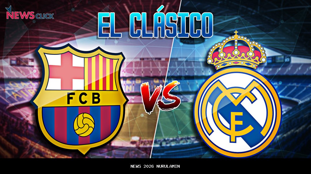 Skor Langsung Real Madrid vs Barcelona, El Clasico Berlangsung Diwasiti Kontroversi: Cesar Soto Grado?