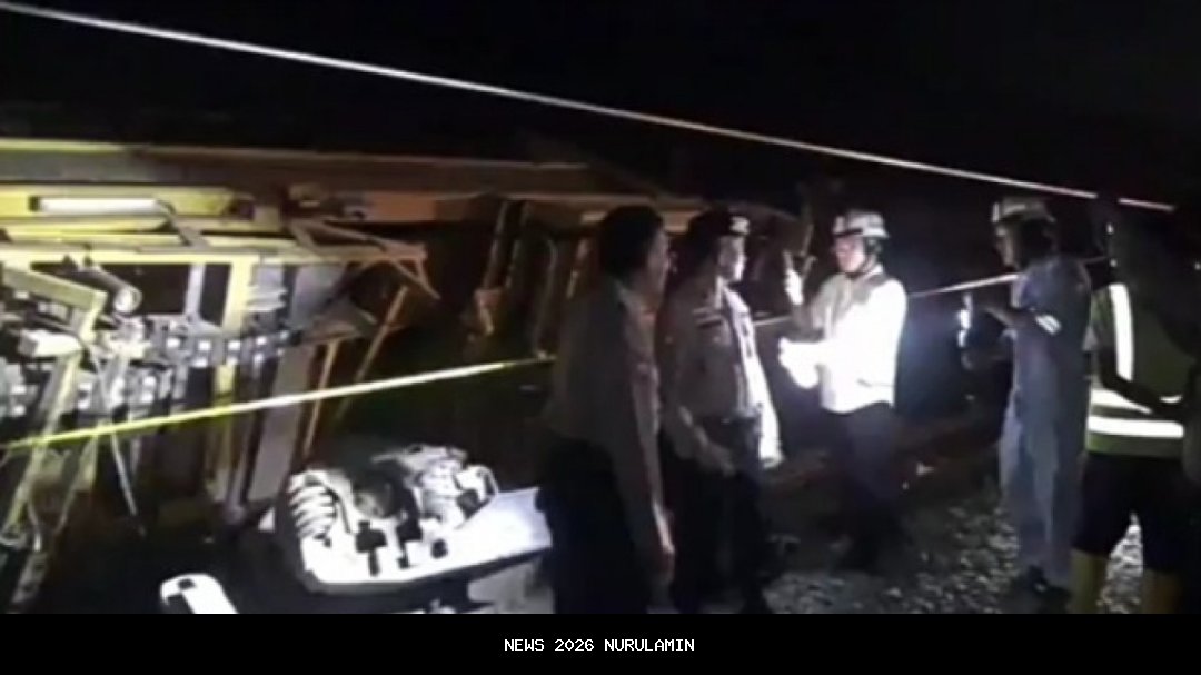 Perjalanan Kereta di Bandung Dibatalkan Akibat Kereta Anjlok di Kedunggedeh