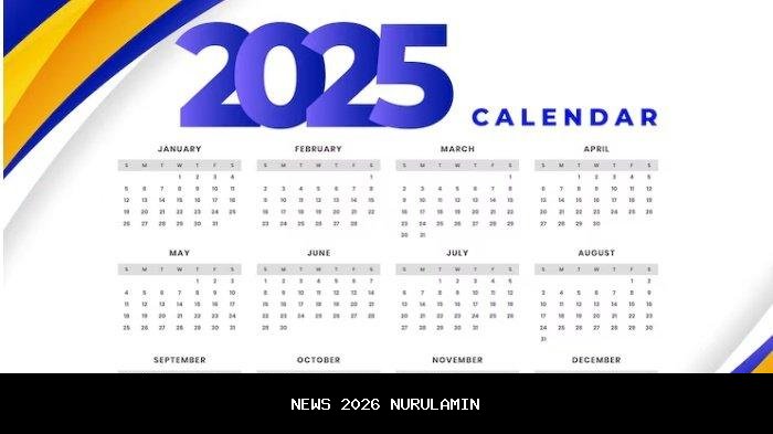 Cara Unduh Kalender 2026, 5 Link Gratis dan Lengkap dengan Daftar Libur Panjang