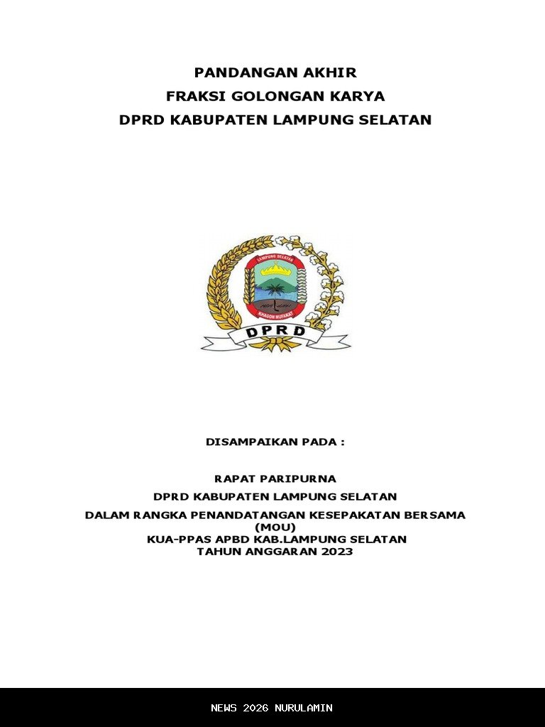Fraksi APPSA Perhatikan Banjir dan Pemberdayaan dalam KUA-PPAS Perubahan APBD Kota Sorong 2025