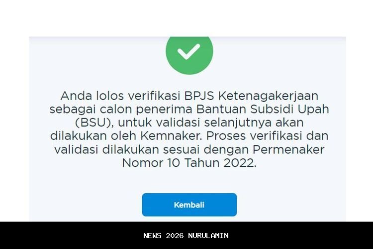 BSU Rp600 Ribu Belum Masuk? Ini 5 Penyebab Utama Dana Subsidi Upah Ditolak Kemnaker