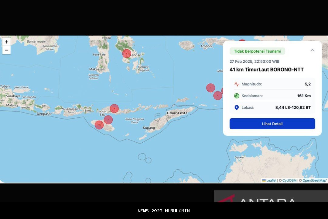 Gempa NTT Mengguncang, BMKG Ungkap Informasi Terbaru