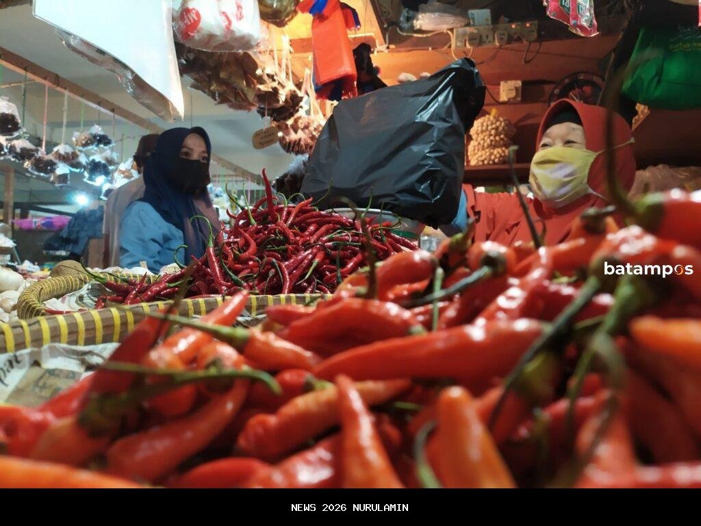 Harga Cabai dan Bawang Merah Turun, Pasokan Nasional Membaik