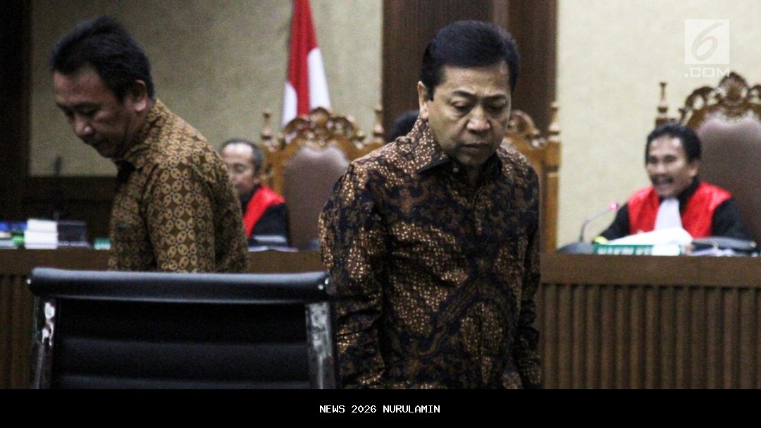 Bebas Bersyarat Setya Novanto, Menkumham: Bukan Kewenangan Pemerintah