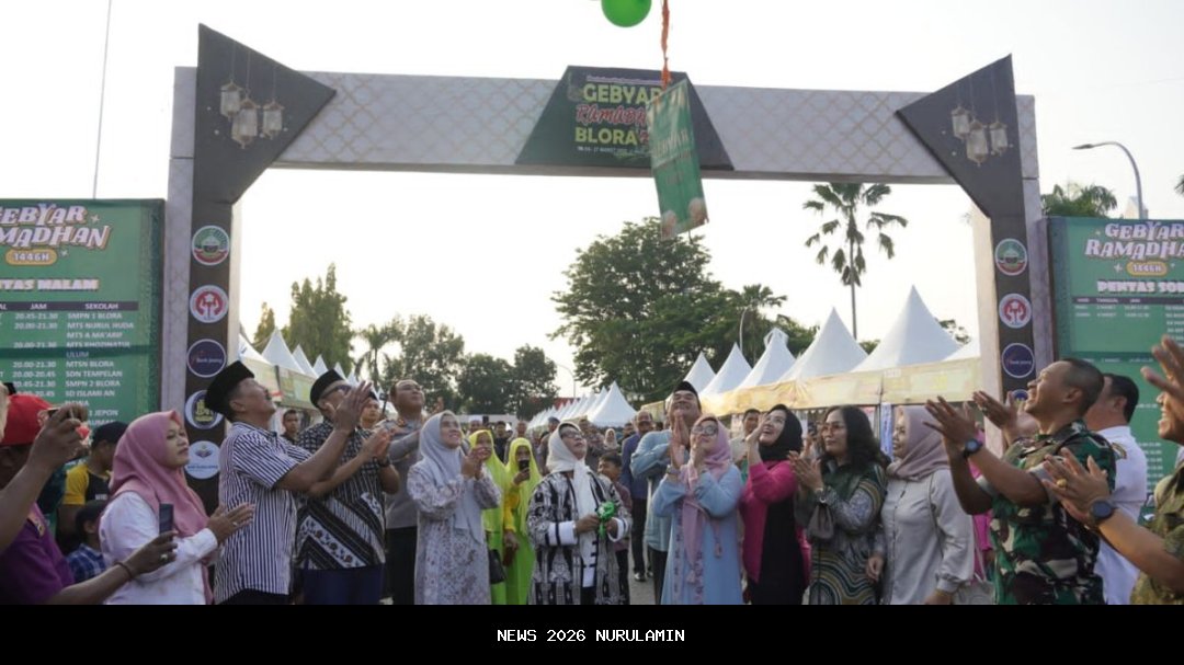 Gebyar Ramadan Blora 2026, Bupati Arief Rohman: Dorong Peningkatan Ekonomi UMKM