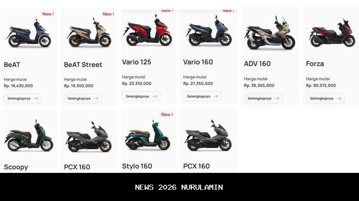 Honda U-VO GT 2026 Resmi Dirilis! Harga Mulai Rp16 Juta, Siap Mendominasi Pasar Motor Listrik Murah!