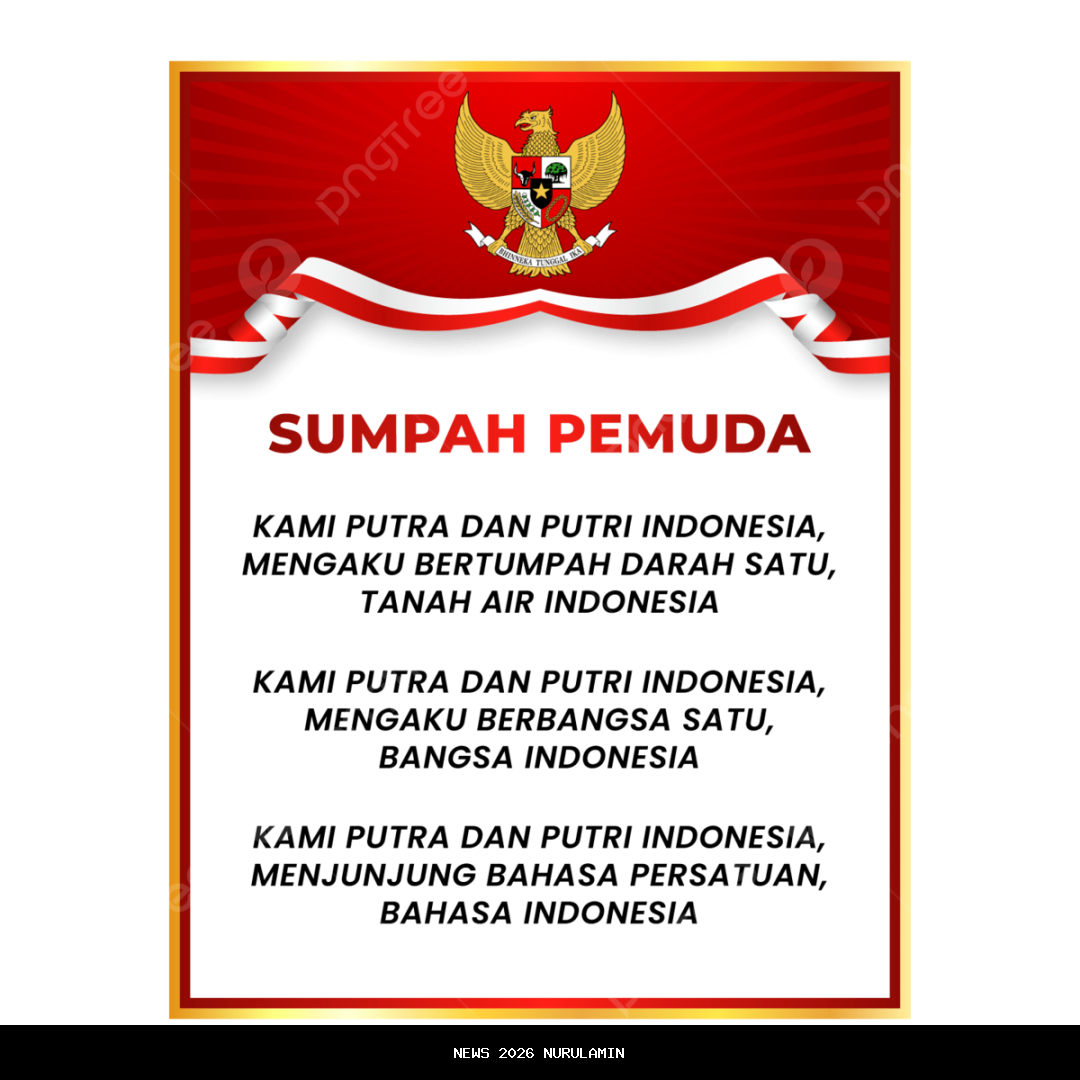 Susunan Upacara Sumpah Pemuda 2025