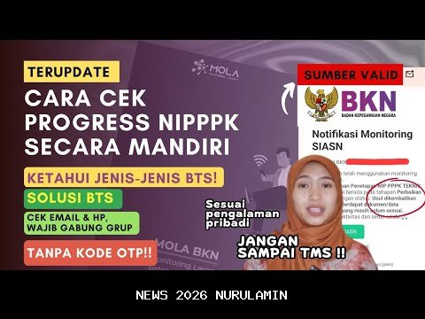 Ratusan Pelamar NIP3K 2025 Terkena BTS! Ini Penjelasan dan Solusi Resmi BKN!