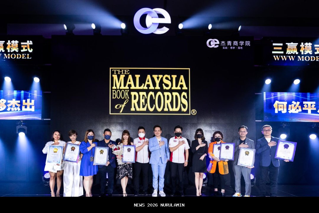 Lembaga Rekor ASEAN Umumkan Asia Records di Malaysia