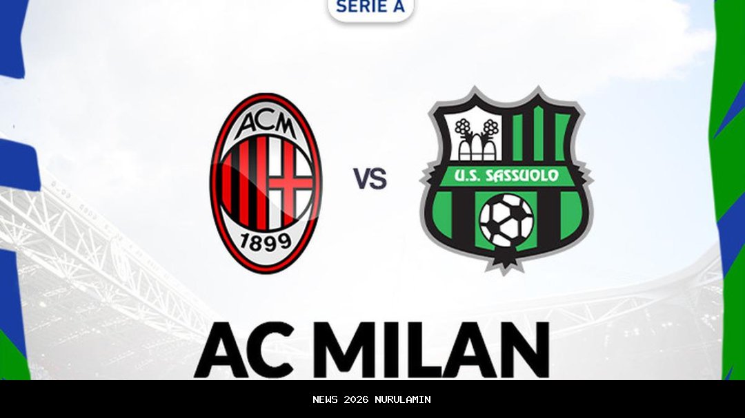 Link Live Streaming Pertandingan Sassuolo vs AS Roma: Kapten Timnas Siap Lanjutkan Penderitaan Serigala